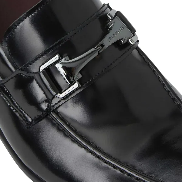 Bruno Magli Saffo Slip On Black Bit Loafer Black Leather Best