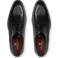 Bruno Magli Salerno Oxford Leather Black New