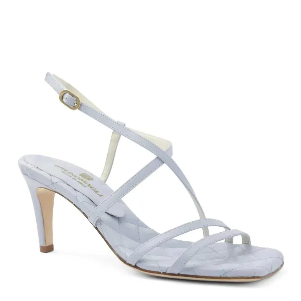 Bruno Magli Sandra Strappy Heel Light Blue