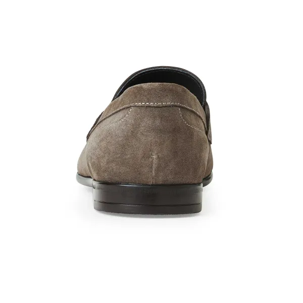 Bruno Magli Silas Suede Loafer Ecru Hot