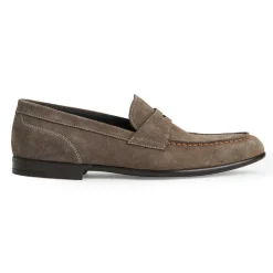 Bruno Magli Silas Suede Loafer Ecru Hot