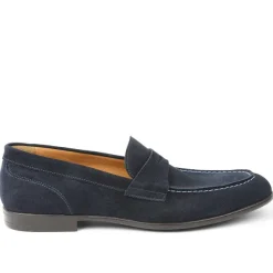 Bruno Magli Silas Suede Loafer - Navy Navy Suede Outlet