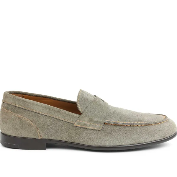 Bruno Magli Silas Suede Loafer - Taupe Taupe Suede