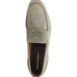 Bruno Magli Silas Suede Loafer - Taupe Taupe Suede