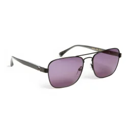 Bruno Magli Sole Aviator Sunglasses Black
