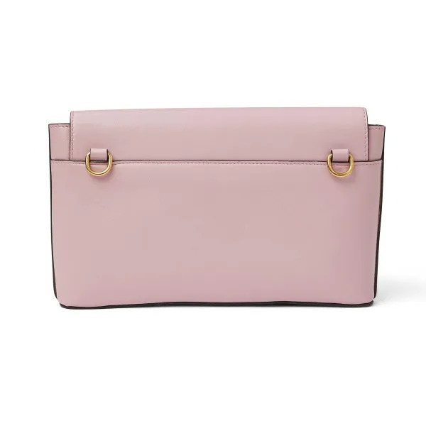 Bruno Magli Stella Mauve Handbag Cream Discount