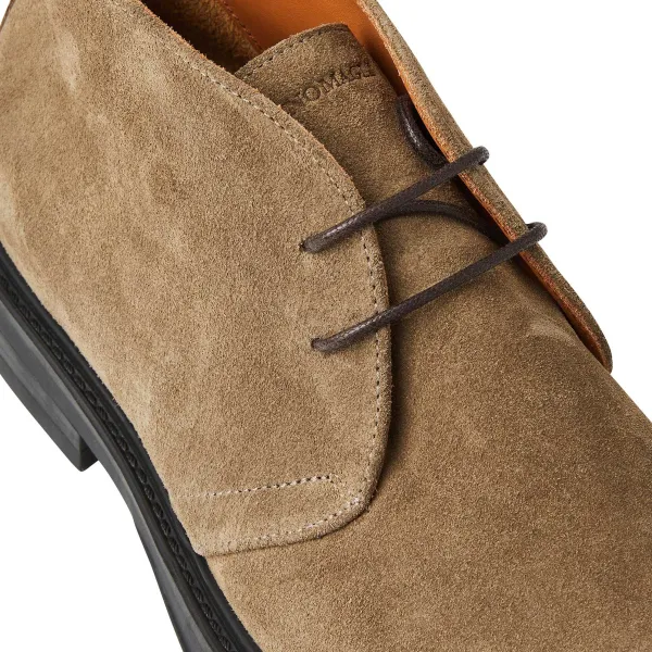 Bruno Magli Taddeo Classic Chukka Suede Boot Taupe Sale
