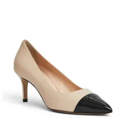 Bruno Magli Tara Pump Patent Cream/Black Hot