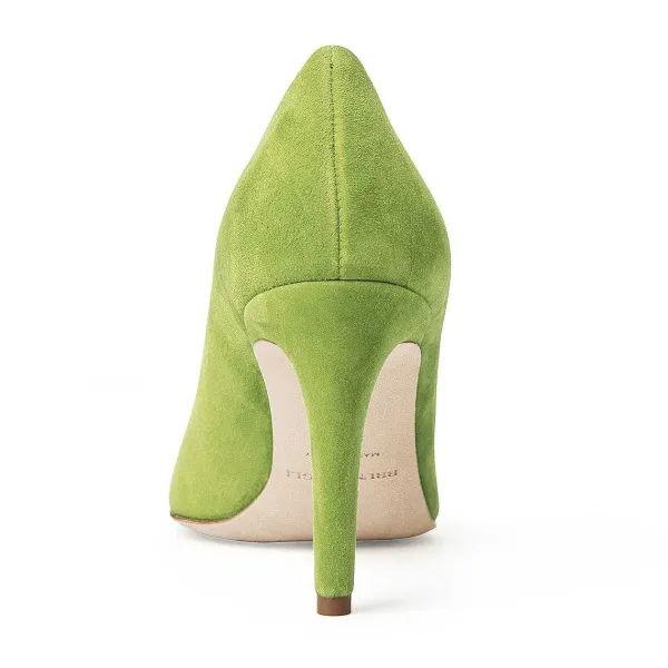 Bruno Magli Telma Pointed Toe Heel Citron Clearance
