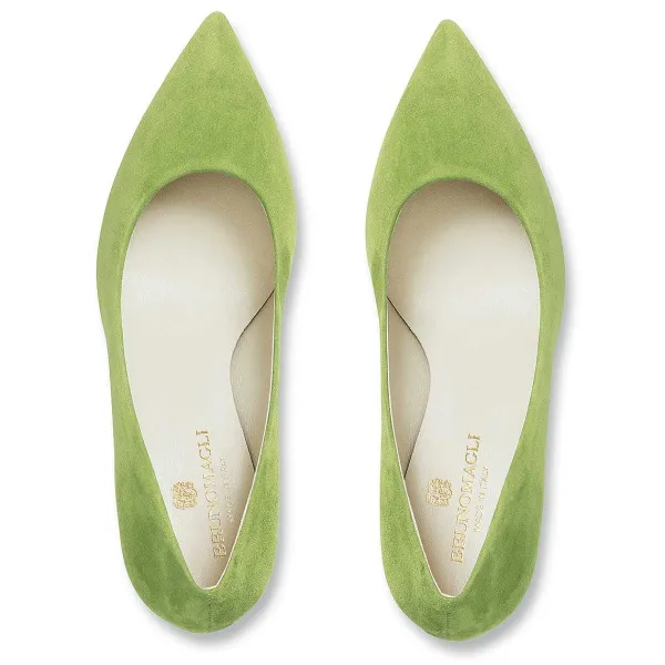 Bruno Magli Telma Pointed Toe Heel Citron Best