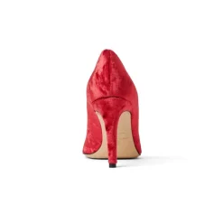 Bruno Magli Telma Pointed Toe Pump Red Velvet Best