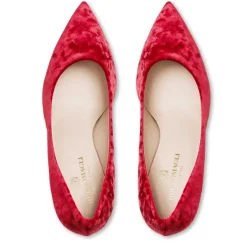 Bruno Magli Telma Pointed Toe Pump Red Velvet Best