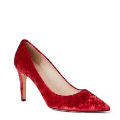 Bruno Magli Telma Pointed Toe Pump Red Velvet Outlet