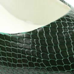 Bruno Magli Telma Snake-Print Leather Pointed-Toe Pump - Emerald Emerald Viper Best