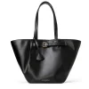 Bruno Magli Tessa Black Calf Tote Black Leather Online