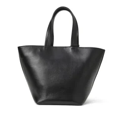 Bruno Magli Tessa Mini Tote Black Calf Black Leather Outlet