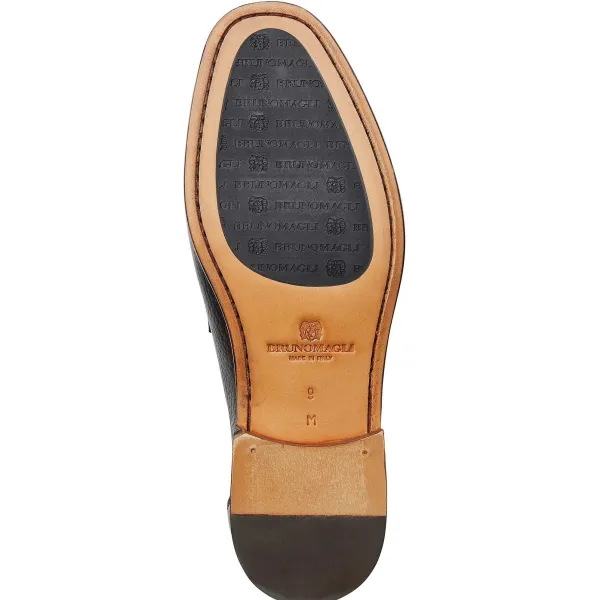 Bruno Magli Tonio Slip On Loafer Cervo Leather Black Outlet