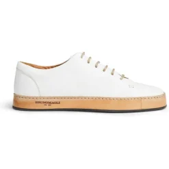 Bruno Magli Trento Leather Court Sneaker White Sale