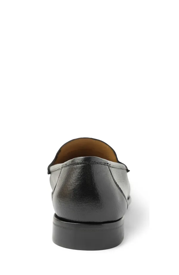 Bruno Magli Trieste Classic Leather Moccasin Black Cervo Best