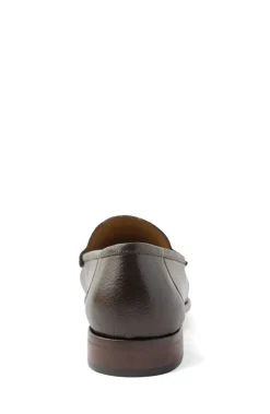 Bruno Magli Trieste Classic Leather Moccasin Dark Brown Cervo New