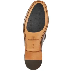 Bruno Magli Trieste Classic Moccasin- Brown Croc Brown Croc-Print Leather Online