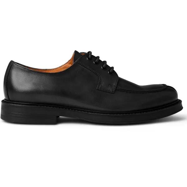 Bruno Magli Tyler Split Toe Leather Oxford Black