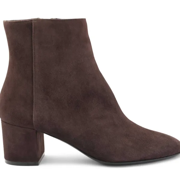 Bruno Magli Vinny Suede Ankle Boot Chocolate Best