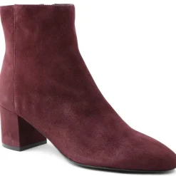 Bruno Magli Vinny Suede Ankle Boot Bordeaux