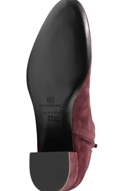 Bruno Magli Vinny Suede Ankle Boot Bordeaux