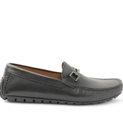 Bruno Magli Xander Leather Driving Moccasin - Black Black Leather Hot