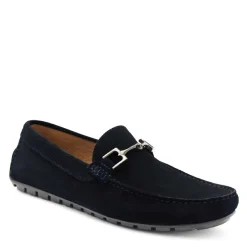 Bruno Magli Xander Suede Driving Moccasin Navy Sale