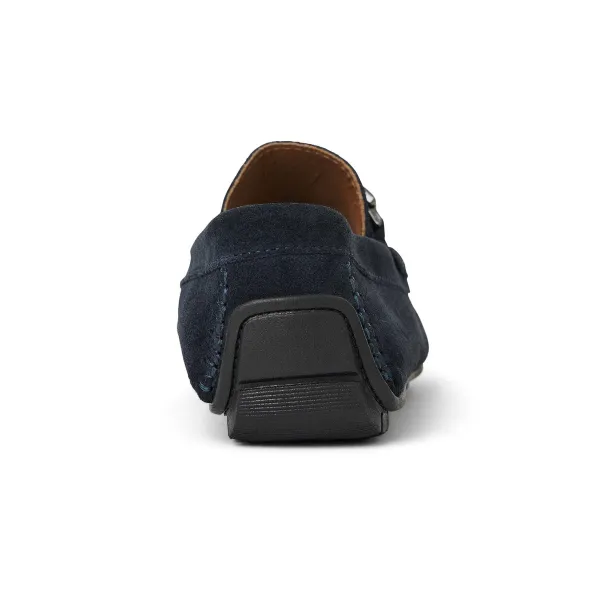 Bruno Magli Xanto Casula Moccasin Navy Suede Sale