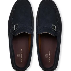 Bruno Magli Xanto Casula Moccasin Navy Suede Sale