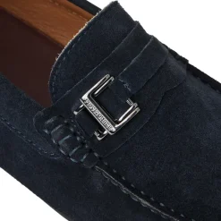 Bruno Magli Xanto Casula Moccasin Navy Suede Discount