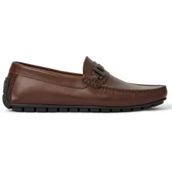 Bruno Magli Xanto Casula Moccasin Leather Brown