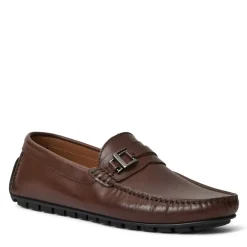 Bruno Magli Xanto Casula Moccasin Leather Brown